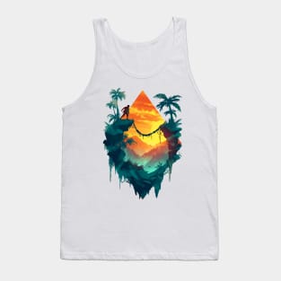 Crossing the Wild - Diamond Frame - Indy Tank Top